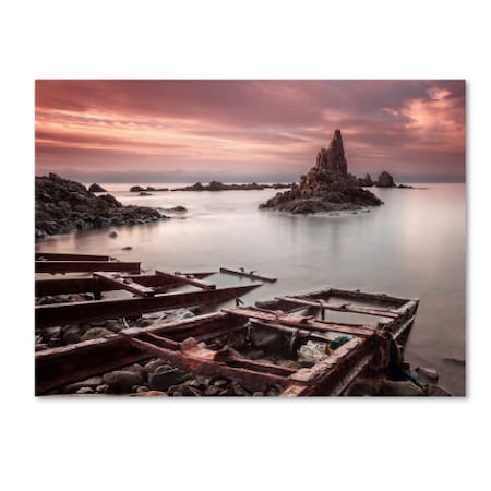 Francisco Jose Ruano 'Wreck' Canvas Art,18x24